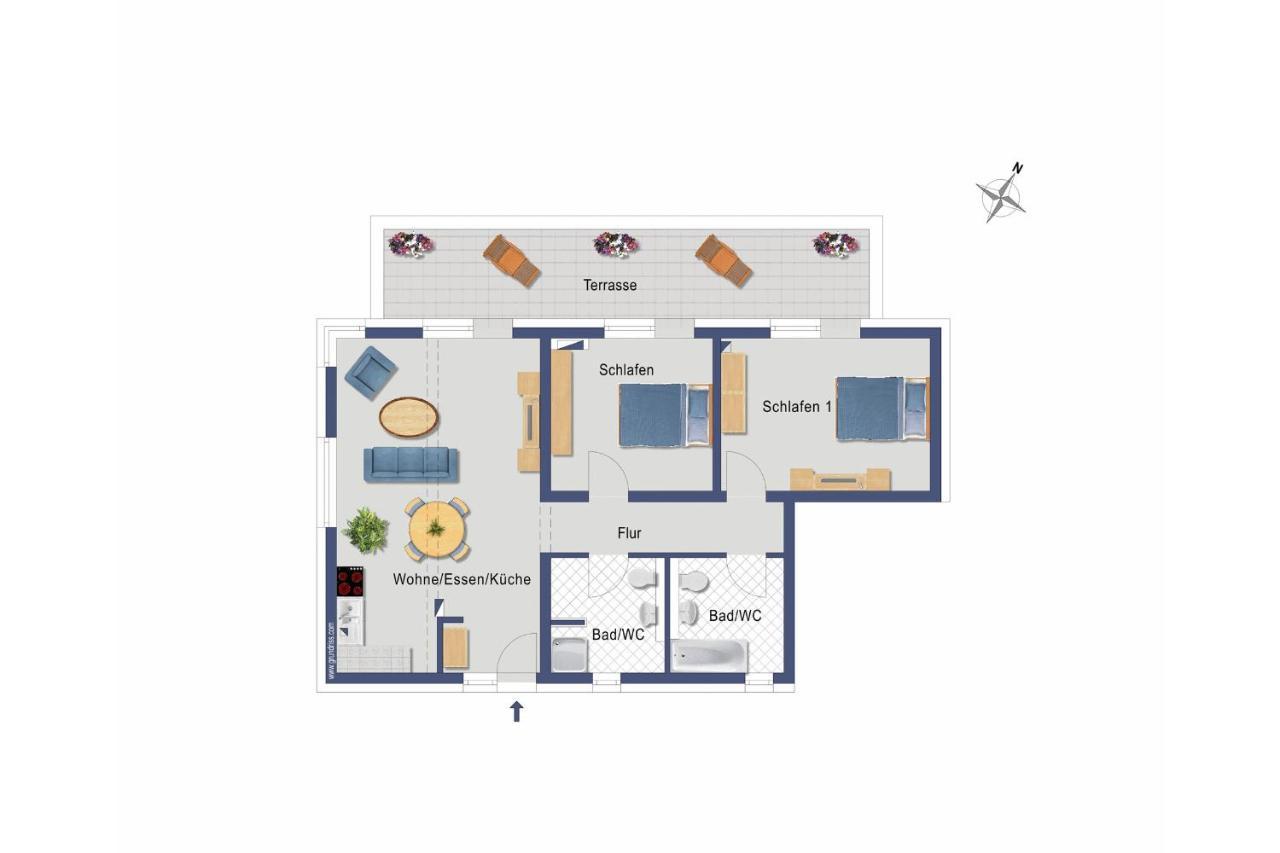 Haus Seven Seas - Wohnung Indik Heringsdorf  Extérieur photo
